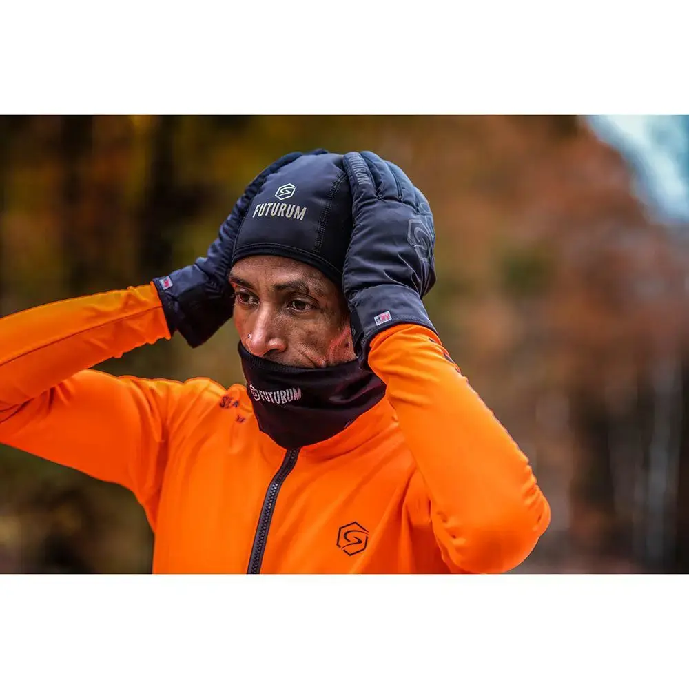 FUTURUM Helmet Hat Windblocker Black