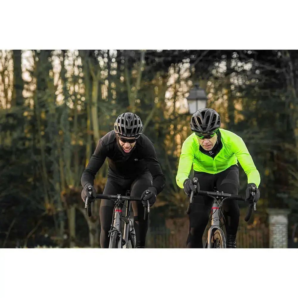 FUTURUM 4 SEASONS Warm Merino Thermoshirt Lange Mouwen Zwart Heren