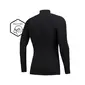 FUTURUM 4 SEASONS Extra Warm Merino Thermoshirt Lange Mouwen Zwart Heren