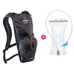 FUTURUM PROFORMANCE Cycling Backpack 6L + Drink reservoir Black