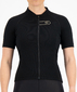 FUTURUM MARA Merino Fietsshirt Korte Mouwen Zwart Dames