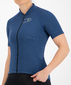 FUTURUM MARA Merino Fietsshirt Korte Mouwen Blauw Dames