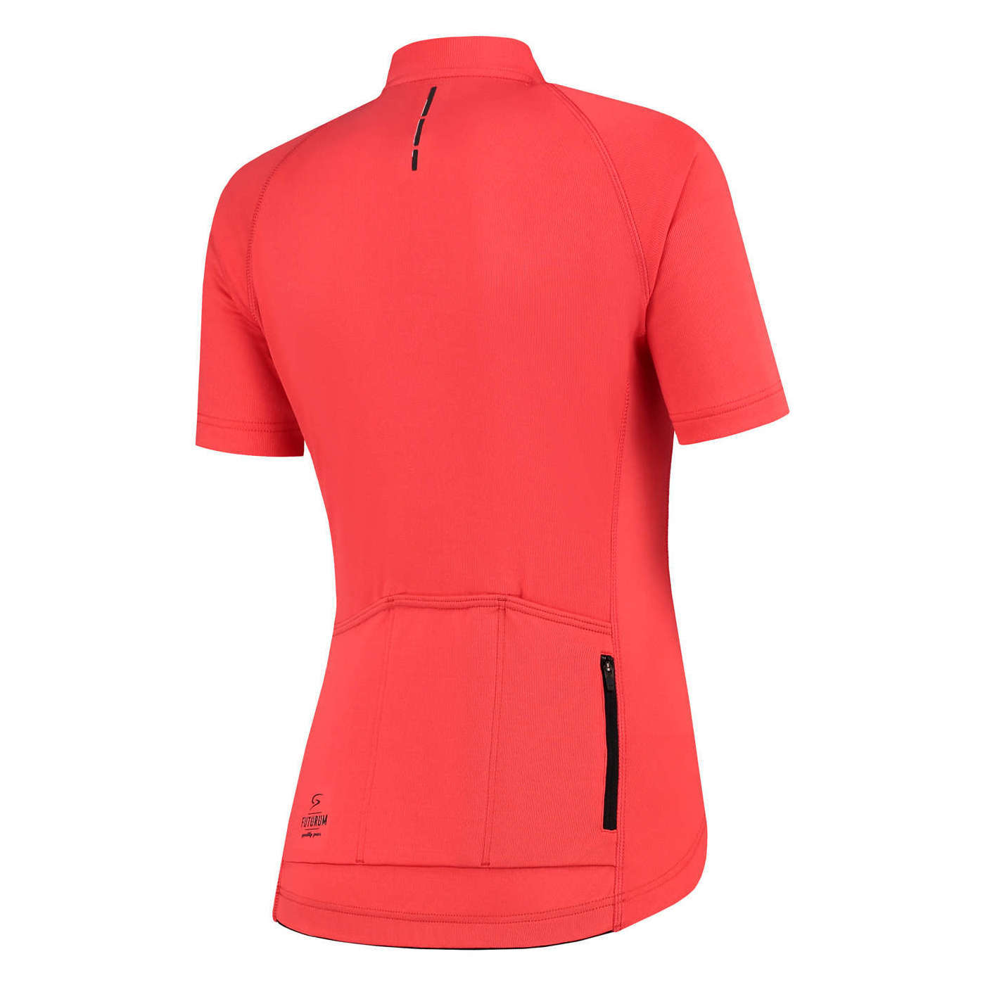 FUTURUM MARA Merino Fietsshirt Korte Mouwen Rood Dames