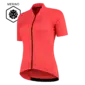 FUTURUM MARA Merino Fietsshirt Korte Mouwen Rood Dames