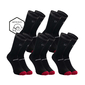 FUTURUM 4 SEASONS Black 5-Pack Merino Sokken