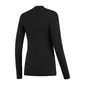 FUTURUM 4 SEASONS Warm Merino Thermoshirt Lange Mouwen Zwart Dames
