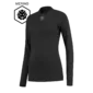 FUTURUM 4 SEASONS Warm Merino Thermoshirt Lange Mouwen Zwart Dames