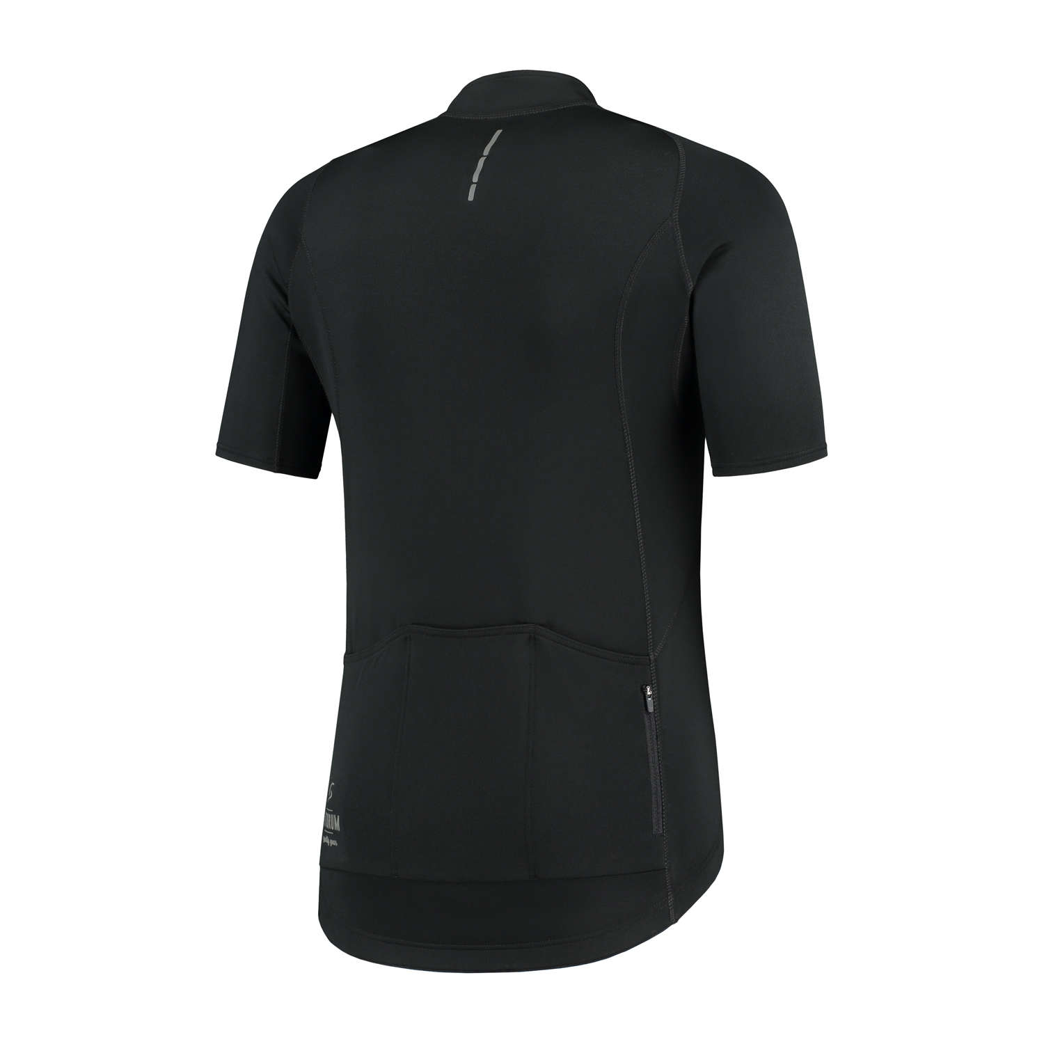 FUTURUM JORIS Merino Fietsshirt Korte Mouwen Zwart Heren