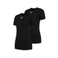 FUTURUM Xtra Cool Recycled Ondershirt Zwart Dames 2-Pack