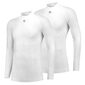 FUTURUM Recycled Thermoshirt Lange Mouwen Wit Heren 2-Pack