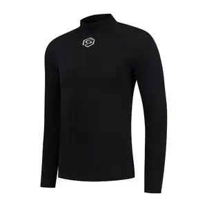 FUTURUM Recycled Thermoshirt Lange Mouwen Zwart Heren