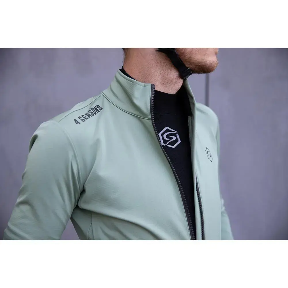 FUTURUM Recycled Thermoshirt Lange Mouwen Zwart Heren 2-Pack