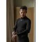 FUTURUM Recycled Thermoshirt Lange Mouwen Zwart Heren 2-Pack