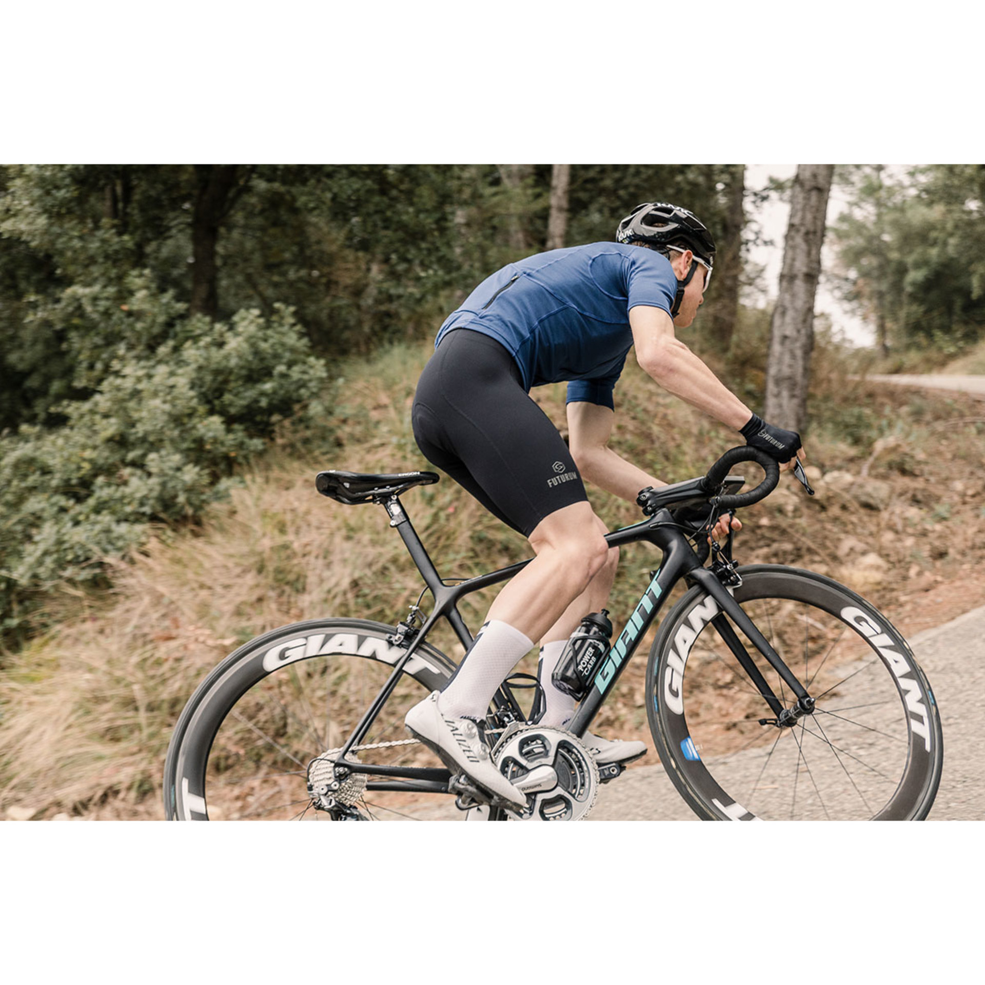 FUTURUM JONA II Fietsbroek Kort Zwart Heren