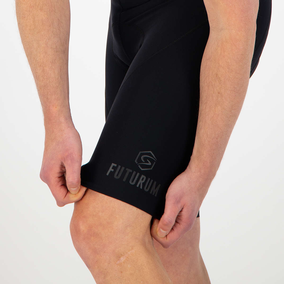 FUTURUM JORIS PRO Fietsbroek Kort Zwart Heren