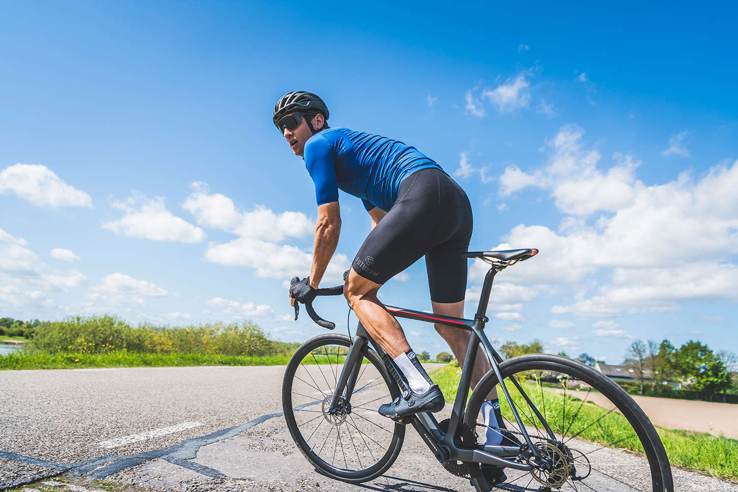 FUTURUM JORIS PRO Fietsbroek Kort Zwart Heren