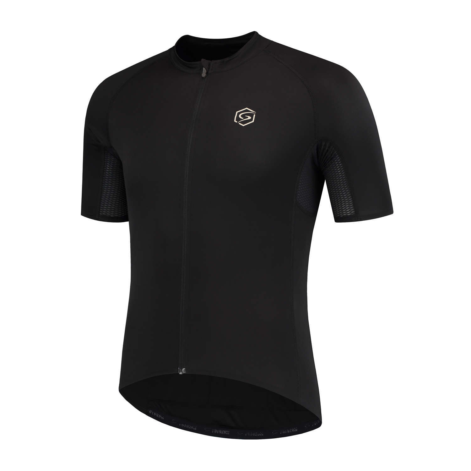 FUTURUM PEPIJN II Fietsshirt Korte Mouwen Zwart Heren