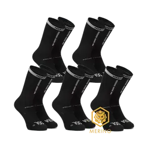 FUTURUM XTRA COOL Merino Fietssokken 5-Pack Zwart/Wit