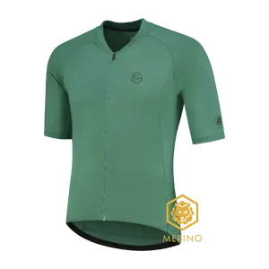 FUTURUM JONA Merino Fietsshirt Korte Mouwen Groen Heren