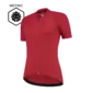 FUTURUM ROSA Merino Fietsshirt Korte Mouwen Rood Dames