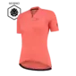 FUTURUM ROSA Merino Fietsshirt Korte Mouwen Roze Dames