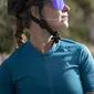 FUTURUM ROSA Merino Fietsshirt Korte Mouwen Turquoise Dames