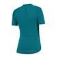 FUTURUM ROSA Merino Fietsshirt Korte Mouwen Turquoise Dames