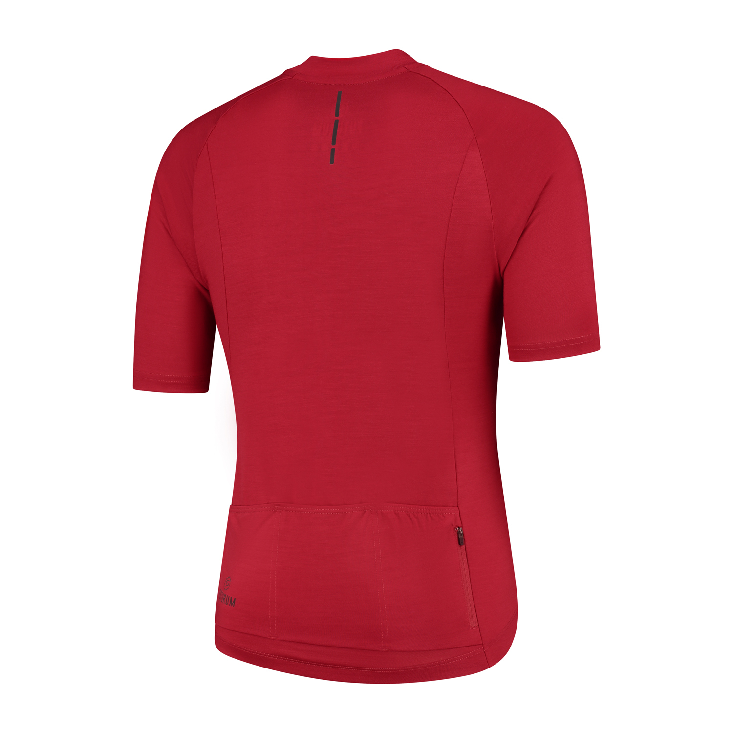 FUTURUM JONA Merino Fietsshirt Korte Mouwen Rood Heren