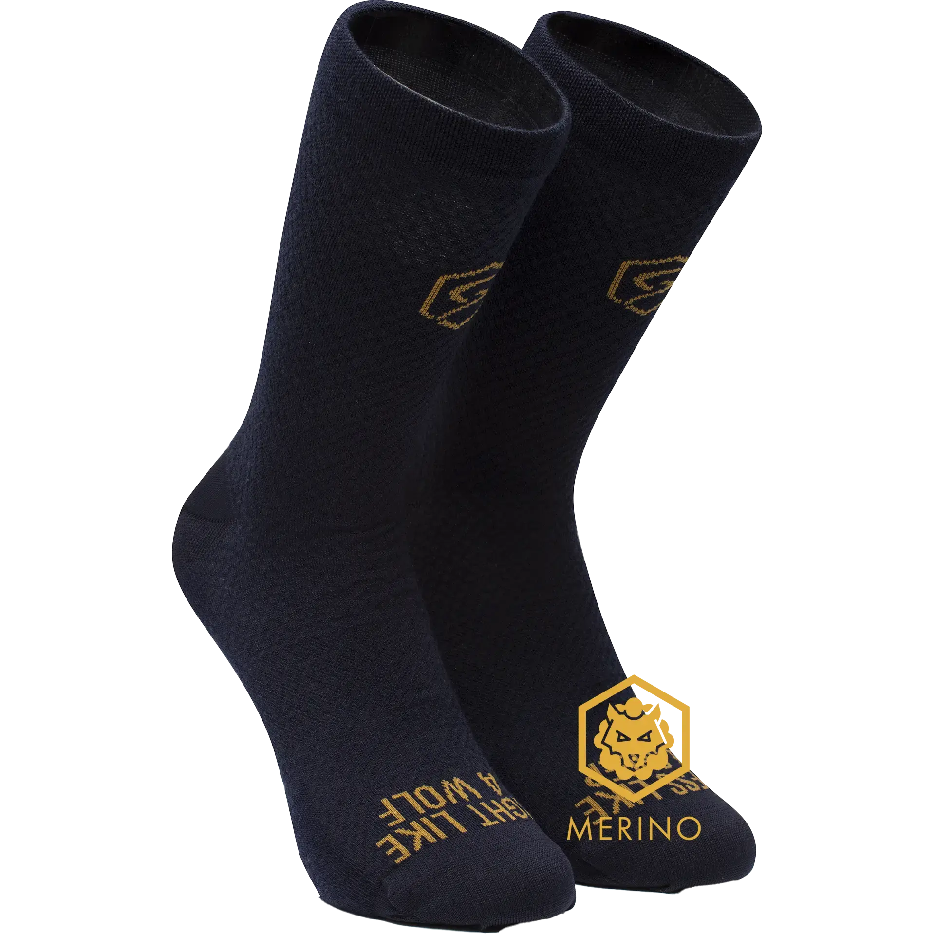 FUTURUM XTRA COOL Merino Fietssokken Donkerblauw