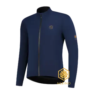 FUTURUM 4 SEASONS PRO Merino Fietsjack Donkerblauw Heren