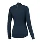 FUTURUM ROSA Merino Fietsshirt Lange Mouwen Donkerblauw Dames