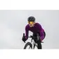 FUTURUM ROSA Merino Fietsshirt Lange Mouwen Roze/Paars Dames