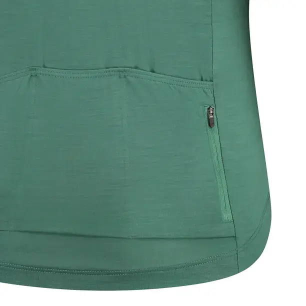 FUTURUM JORIS PRO Merino Fietsshirt Korte Mouwen Groen Heren