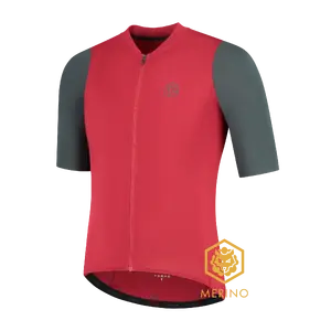 FUTURUM JORIS PRO Merino Fietsshirt Korte Mouwen Rood Heren
