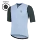 FUTURUM JORIS PRO Merino Fietsshirt Korte Mouwen Lichtblauw Heren