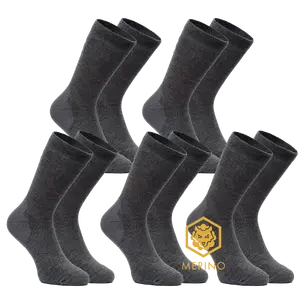 FUTURUM 4 SEASONS III Merino 5-Pack Fietssokken Grijs