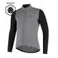 FUTURUM JORIS PRO Merino Fietsshirt Lange Mouwen Grijs Heren