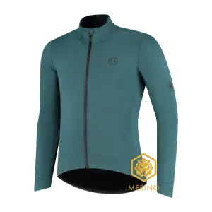 FUTURUM 4 SEASONS PRO Merino Fietsjack Groen/Blauw Heren