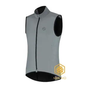 FUTURUM Superlight Merino Windvest II Grijs