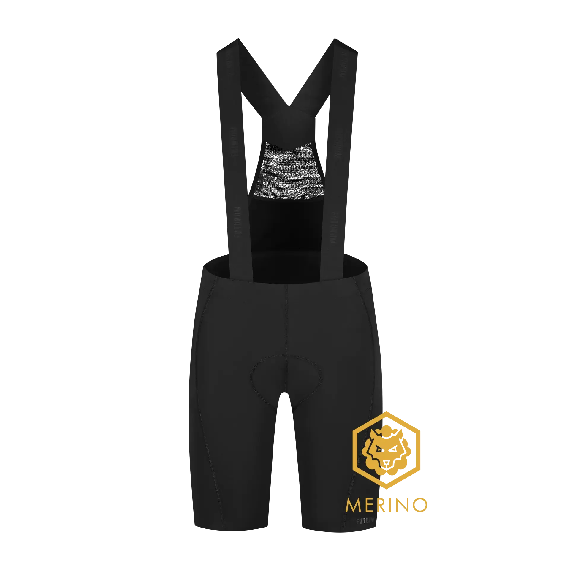 FUTURUM JONA III Merino Fietsbroek Kort Zwart Heren