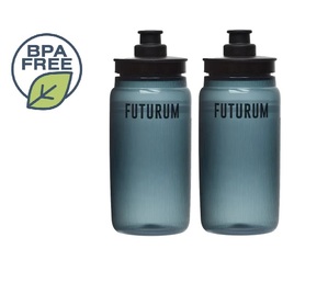 FUTURUM 2x SuperLight 550ml Bidon Smoke II