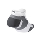 2XU Vectr Light Cushion No Show Compressiesokken Wit/Grijs