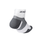 2XU Vectr Cushion 1/4 Crew Compressiesokken Wit/Grijs