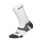 2XU Vectr Cushion Crew Compressiesokken Wit/Grijs