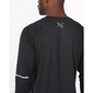 2XU Aero Hardloopshirt Lange Mouwen Zwart Heren