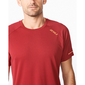 2XU Aero Hardloopshirt Korte Mouwen Rood Heren