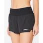 2XU Aero 2-in-1 3 Inch Hardloopbroek Kort Zwart Dames