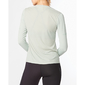 2XU Aero Hardloopshirt Lange Mouwen Mintgroen Dames