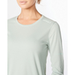 2XU Aero Hardloopshirt Lange Mouwen Mintgroen Dames