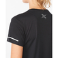 2XU Aero Hardloopshirt Korte Mouwen Zwart Dames